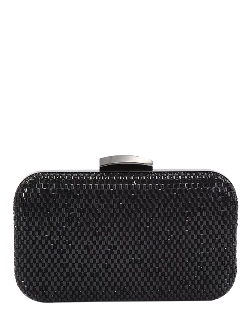 Miss KG Fleur Embellished Box Clutch Bag