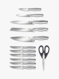 Taylor's Eye Witness knife block set 12 piece black, UK version