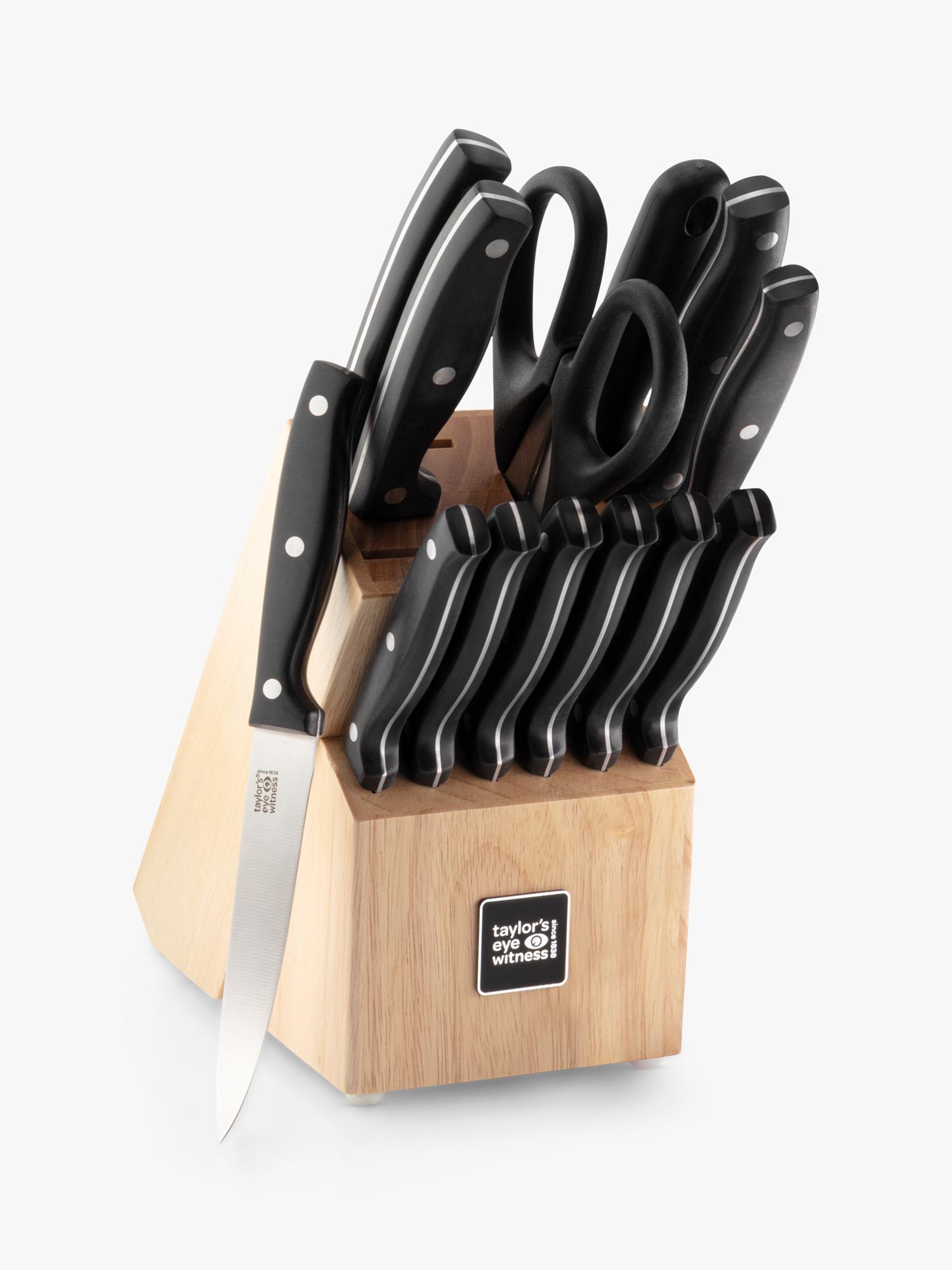 Taylor's Eye Witness 13 piece knife block set, UK version