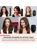 Revlon One Step 5-in-1 hair styler black imported from the UK