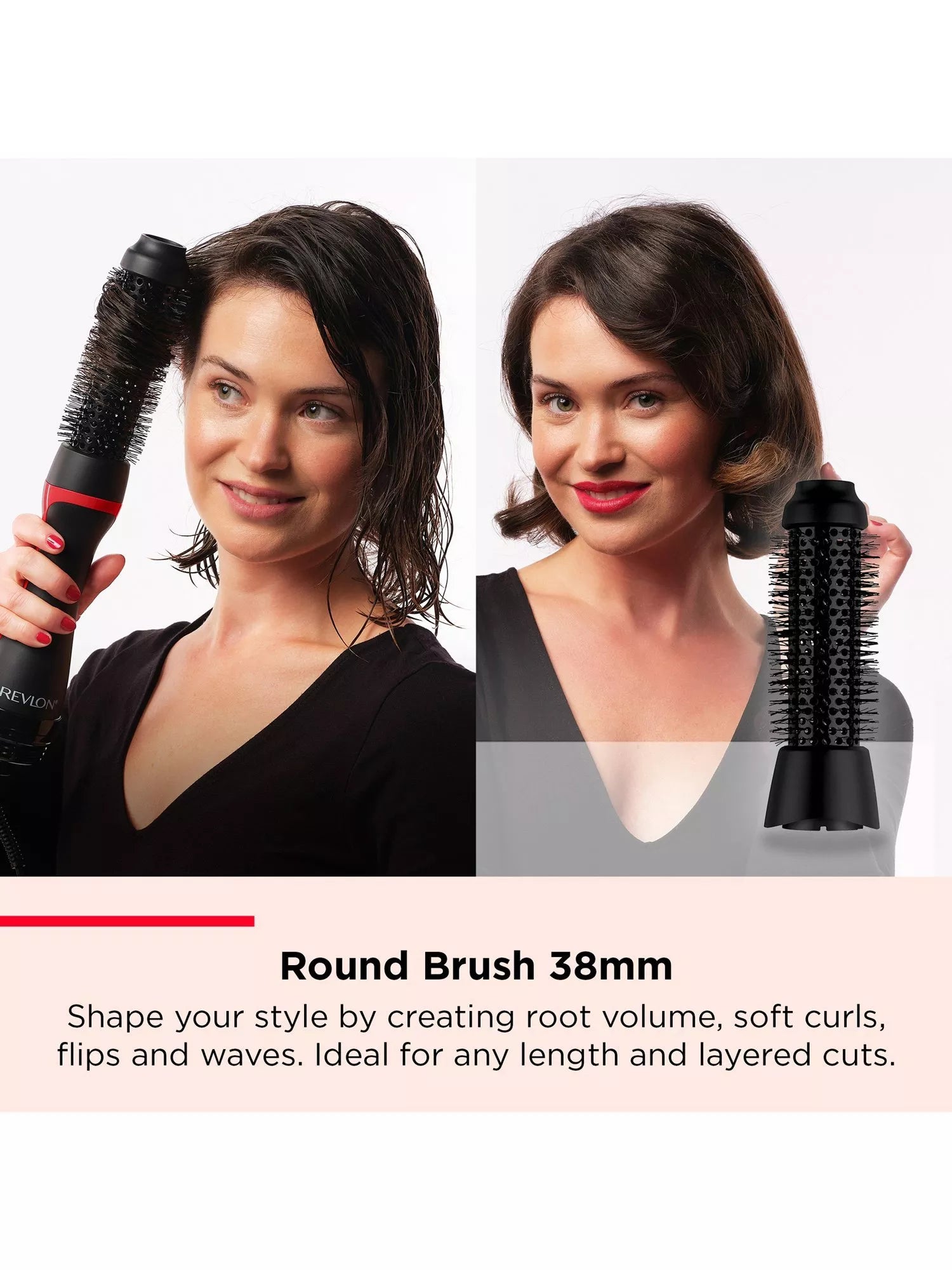 Revlon One Step 5-in-1 hair styler black imported from the UK
