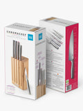 Taylor's Eye Witness Chromachef 5-piece knife block set (British brand)