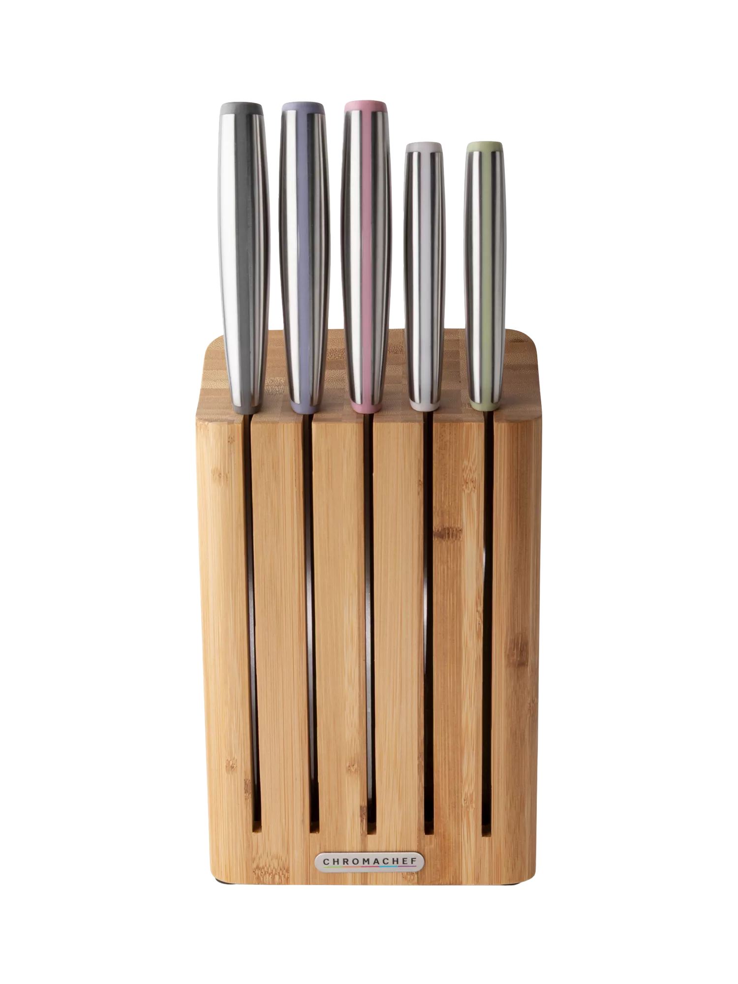 Taylor's Eye Witness Chromachef 5-piece knife block set (British brand)