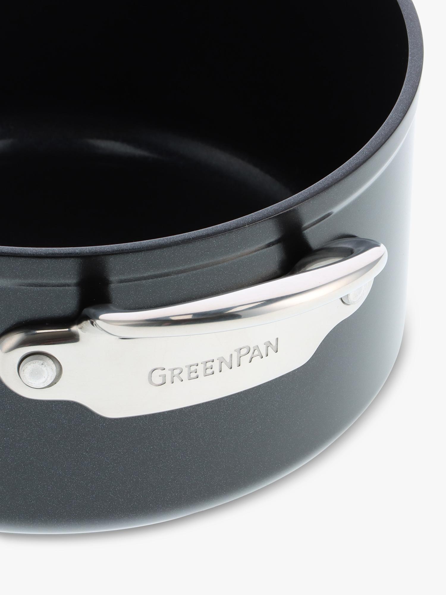 GreenPan Barcelona Pro ceramic non-stick casserole 24cm, imported from the UK