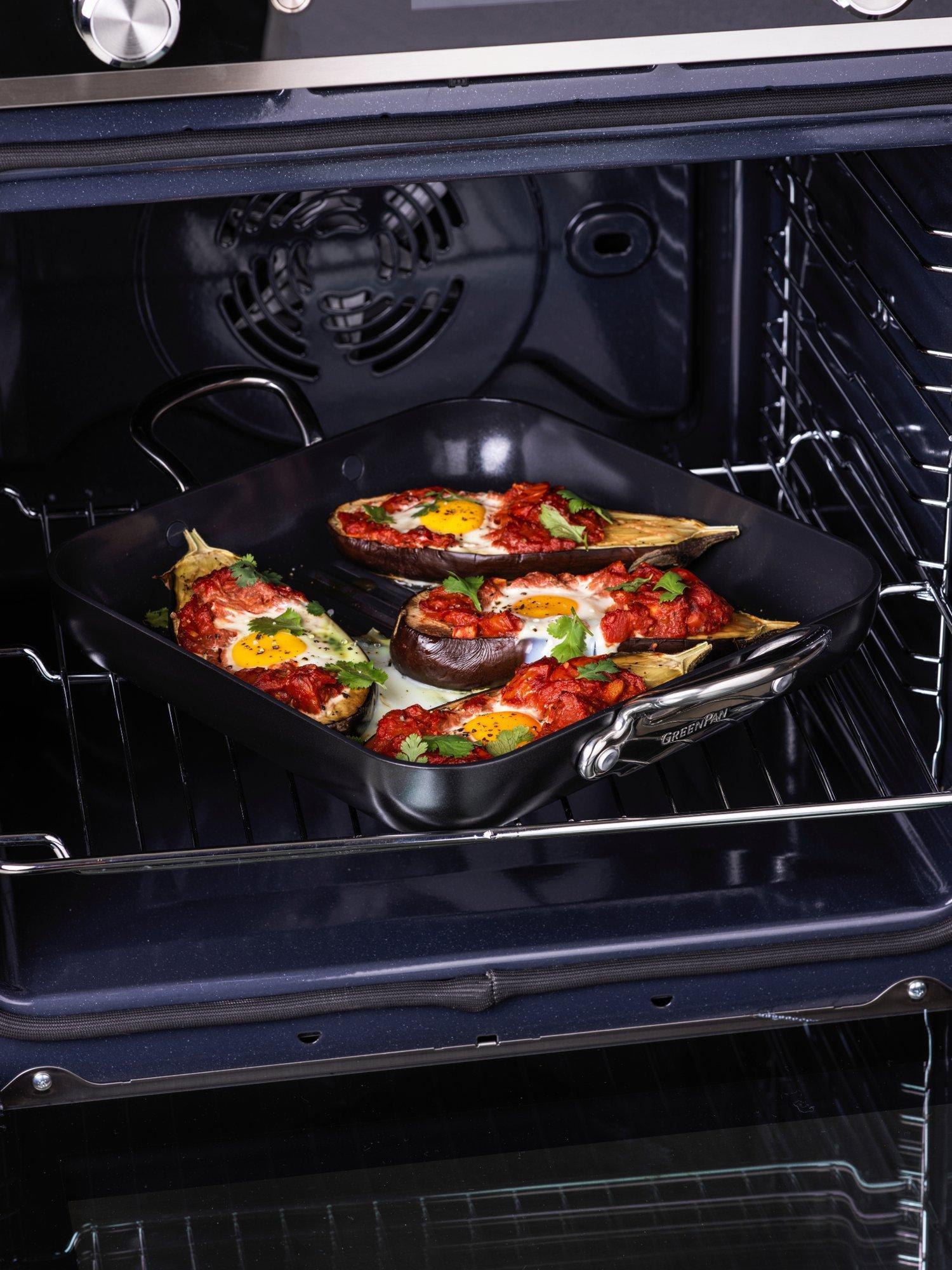 GreenPan Barcelona Pro 28cm grill pan, UK version