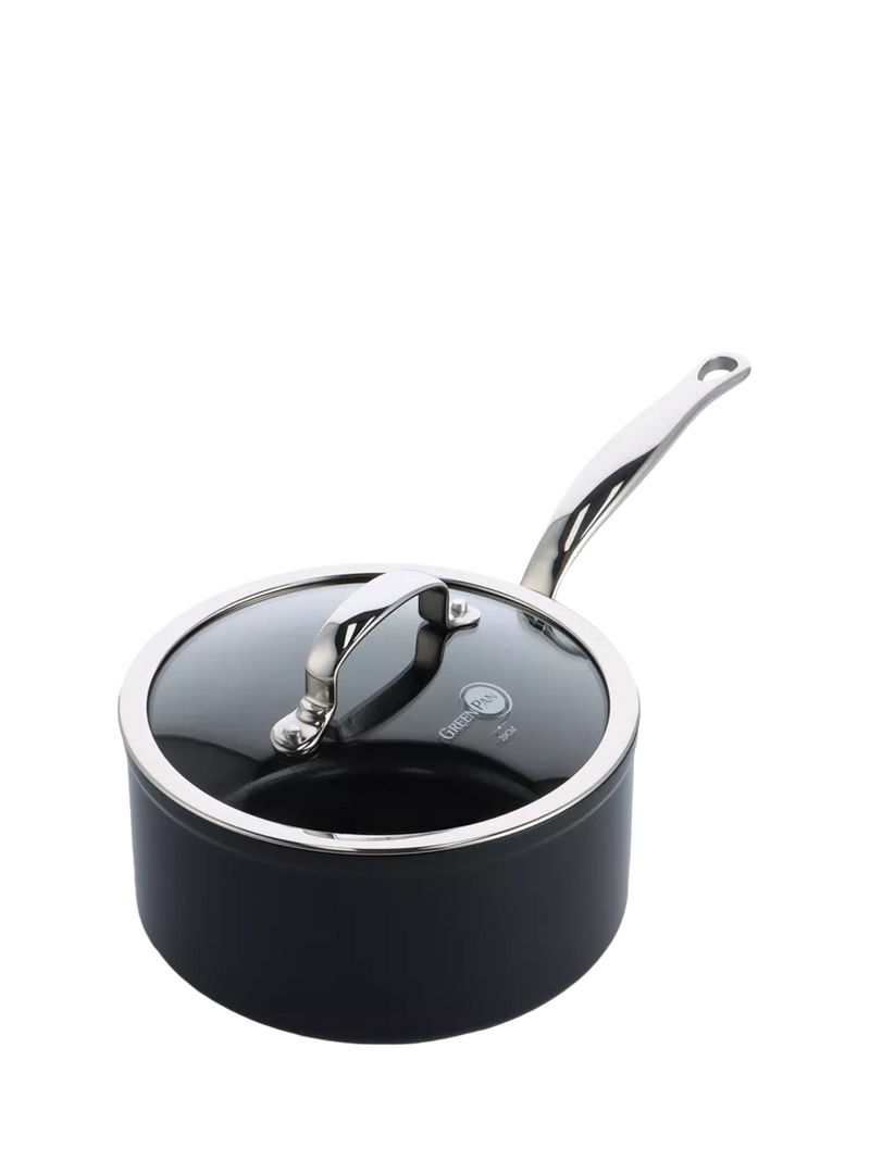 GreenPan Barcelona Pro saucepan hard anodised aluminium non-stick, UK version