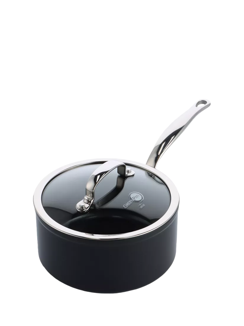 GreenPan Barcelona Pro saucepan hard anodised aluminium non-stick, UK version