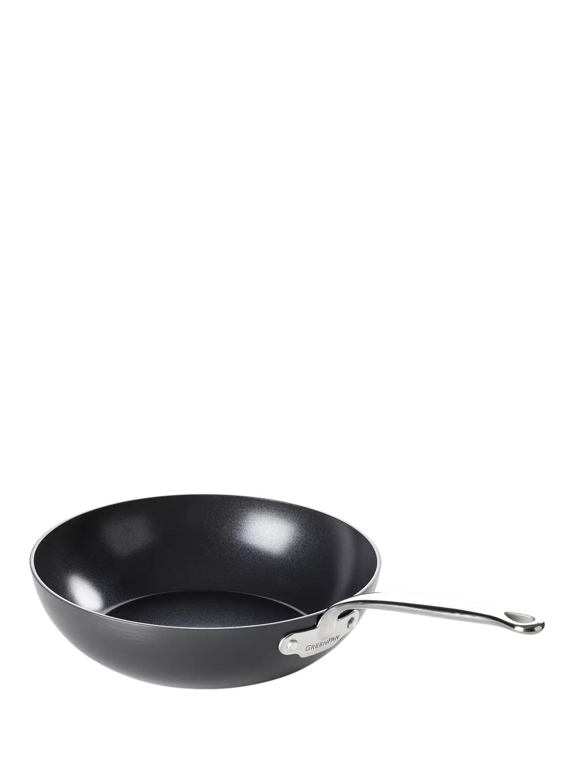 GreenPan Barcelona Pro ceramic non-stick wok 28cm (British brand)