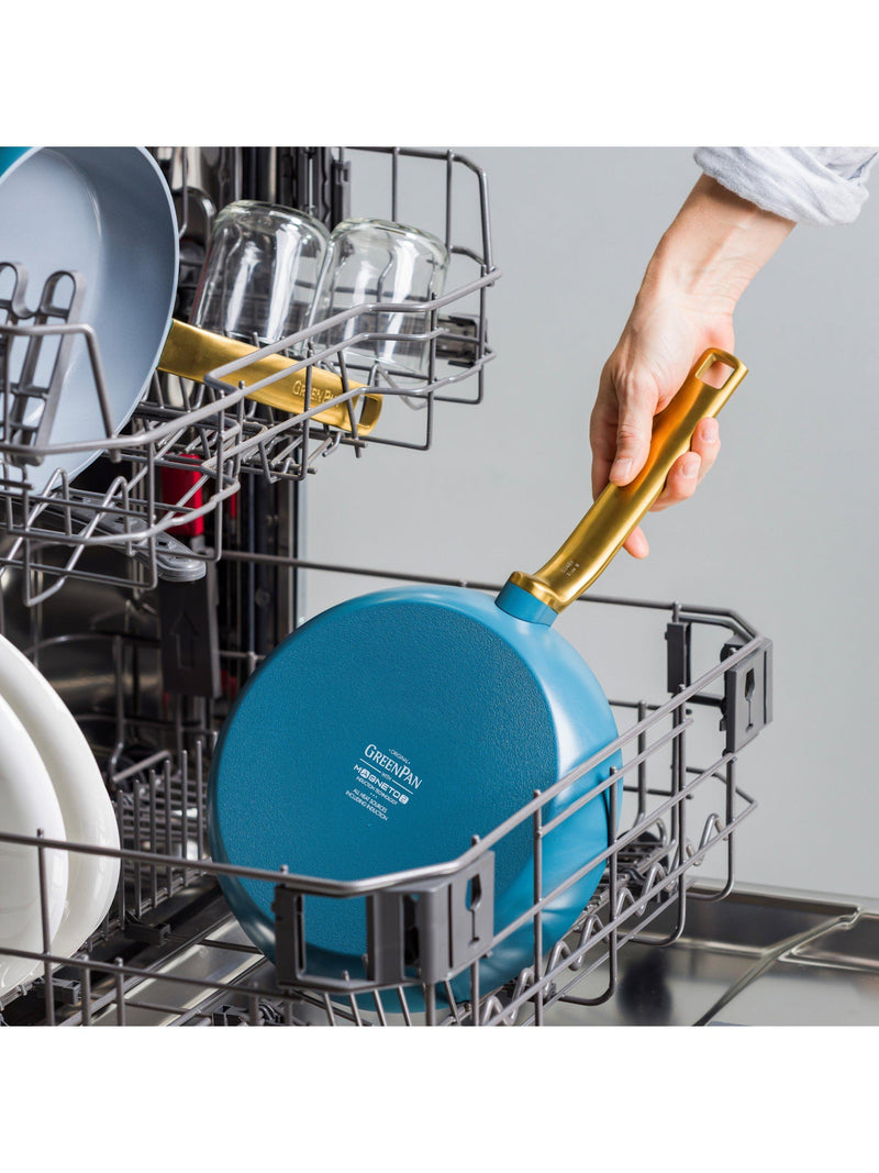 GreenPan Evolution frying pan Blue Teal, imported from the UK