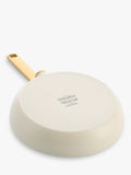 GreenPan ceramic non-stick frying pan, cream - British product