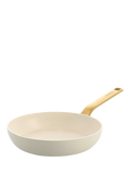 GreenPan Evolution Aluminium Ceramic Non-Stick Frying Pan, Cream