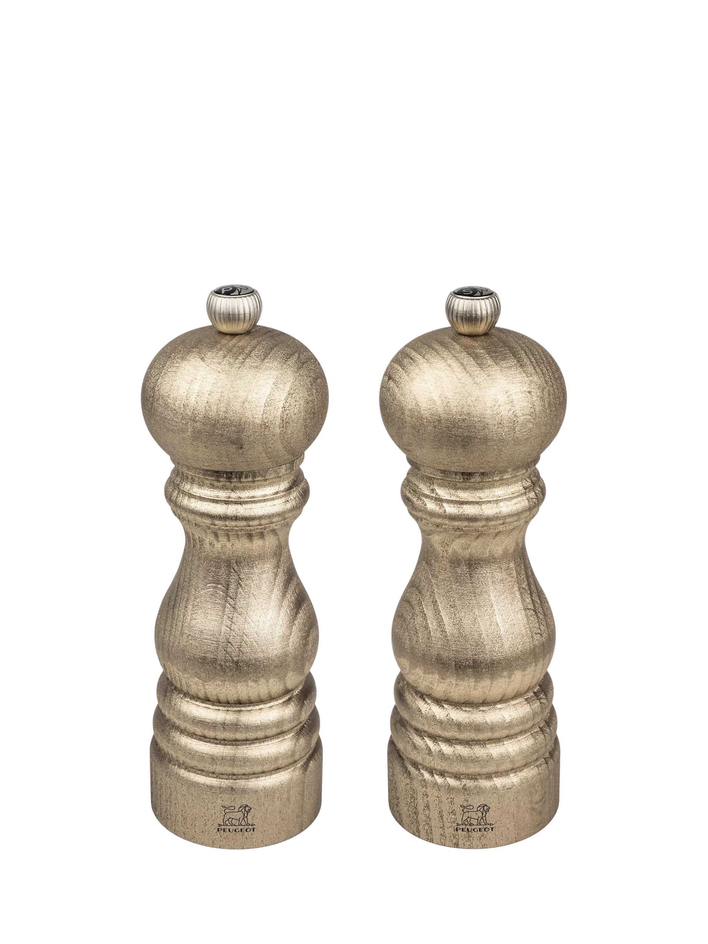 Peugeot Golden Paris u'Select salt and pepper mills 18cm - British product