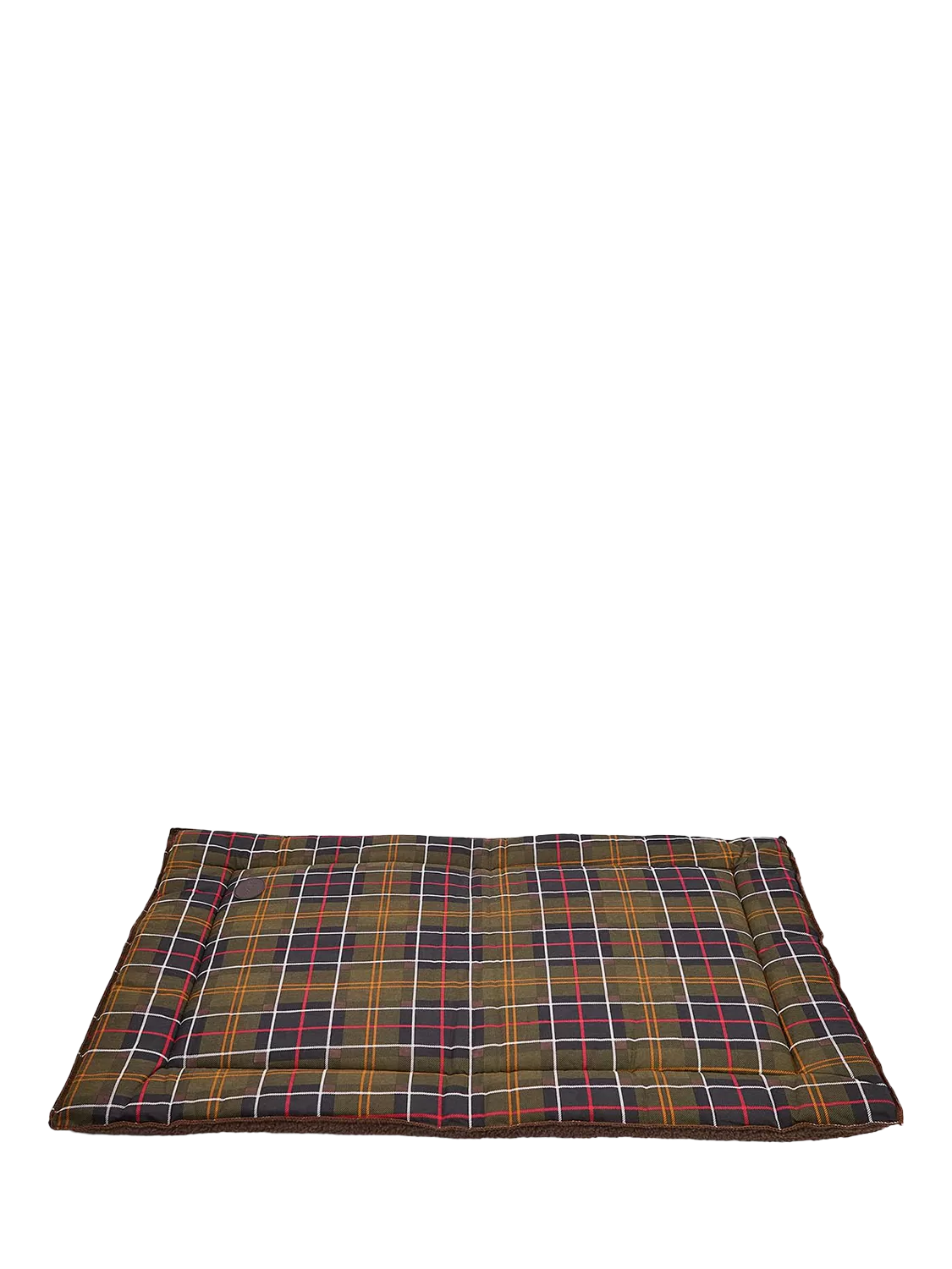 Barbour Tartan & Fleece Cage Dog Mat - British product