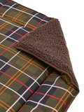 Barbour Tartan & Fleece Cage Dog Mat - British product