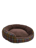 Barbour Tartan Trim Snuggle Dog Bed 30 inch - British product