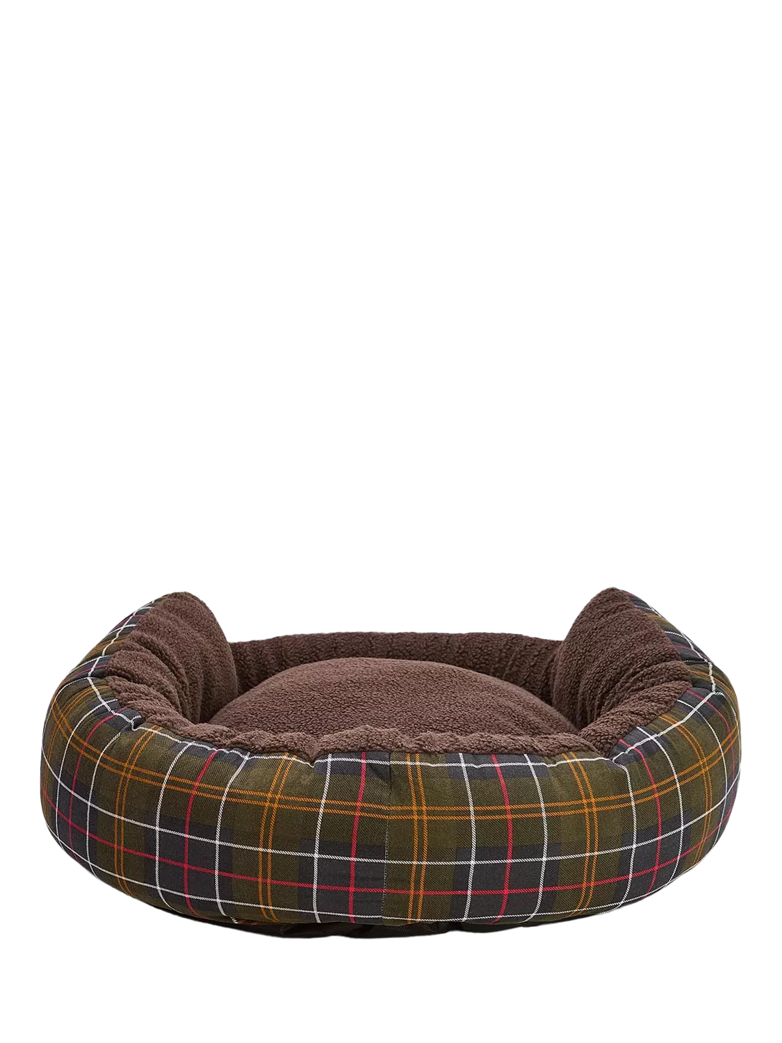 Barbour Tartan Trim Snuggle Dog Bed 30 inch - British product