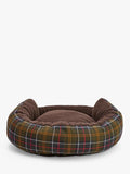 Barbour Tartan Trim Snuggle Dog Bed 30 inch - British product