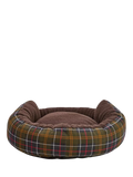 Barbour Tartan Trim Snuggle Dog Bed 30 inch - British product