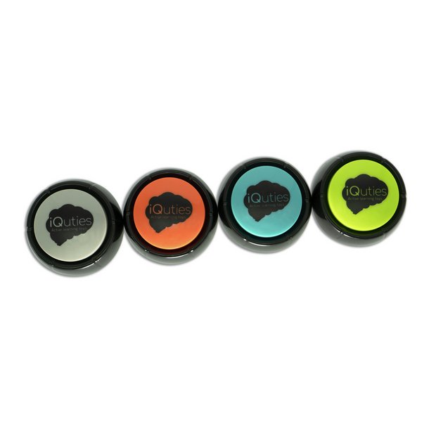 iQuties recordable dog training buttons pack of 4, imported from the UK