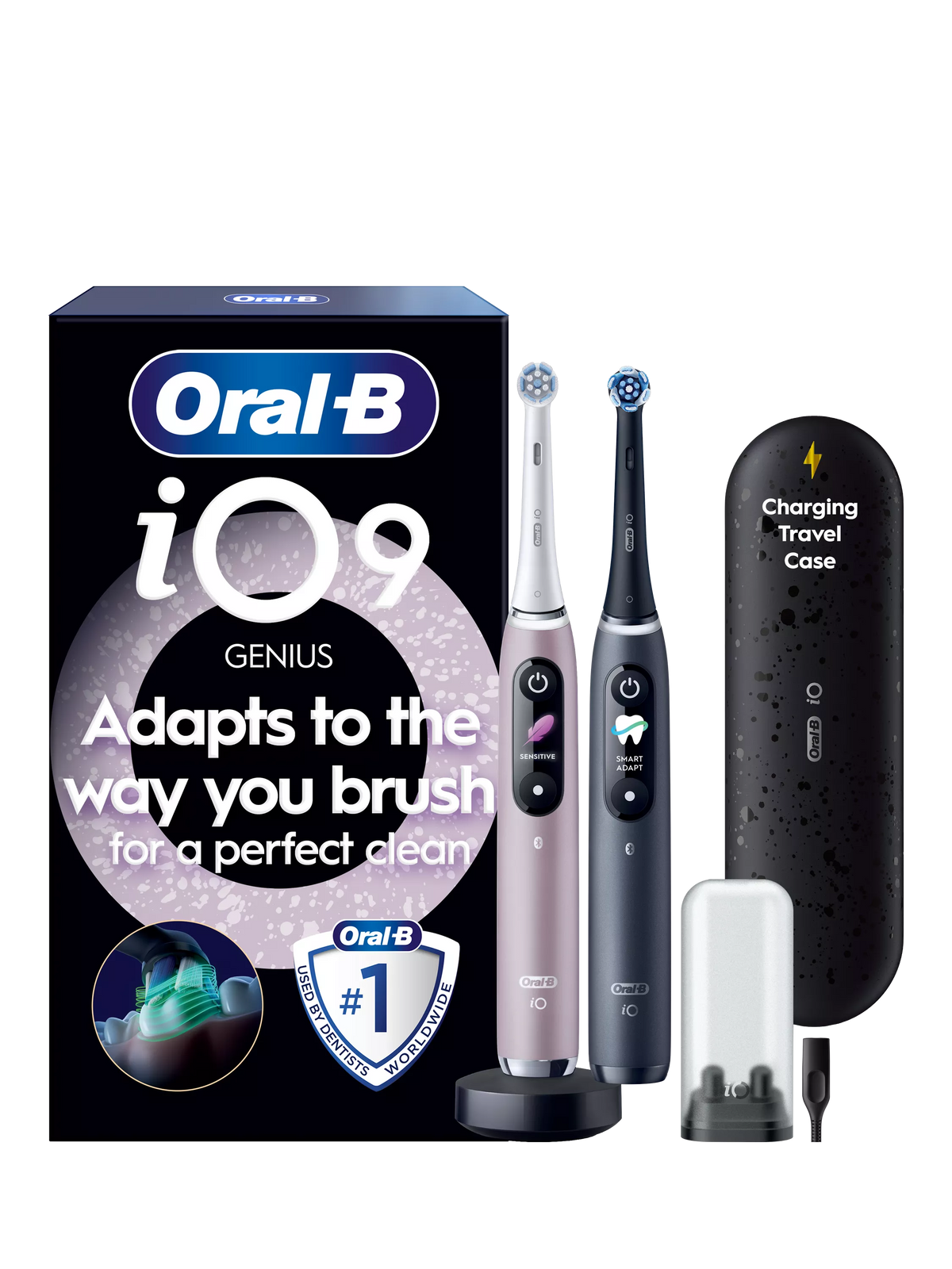 Oral-B iO9 electric toothbrush set, UK version