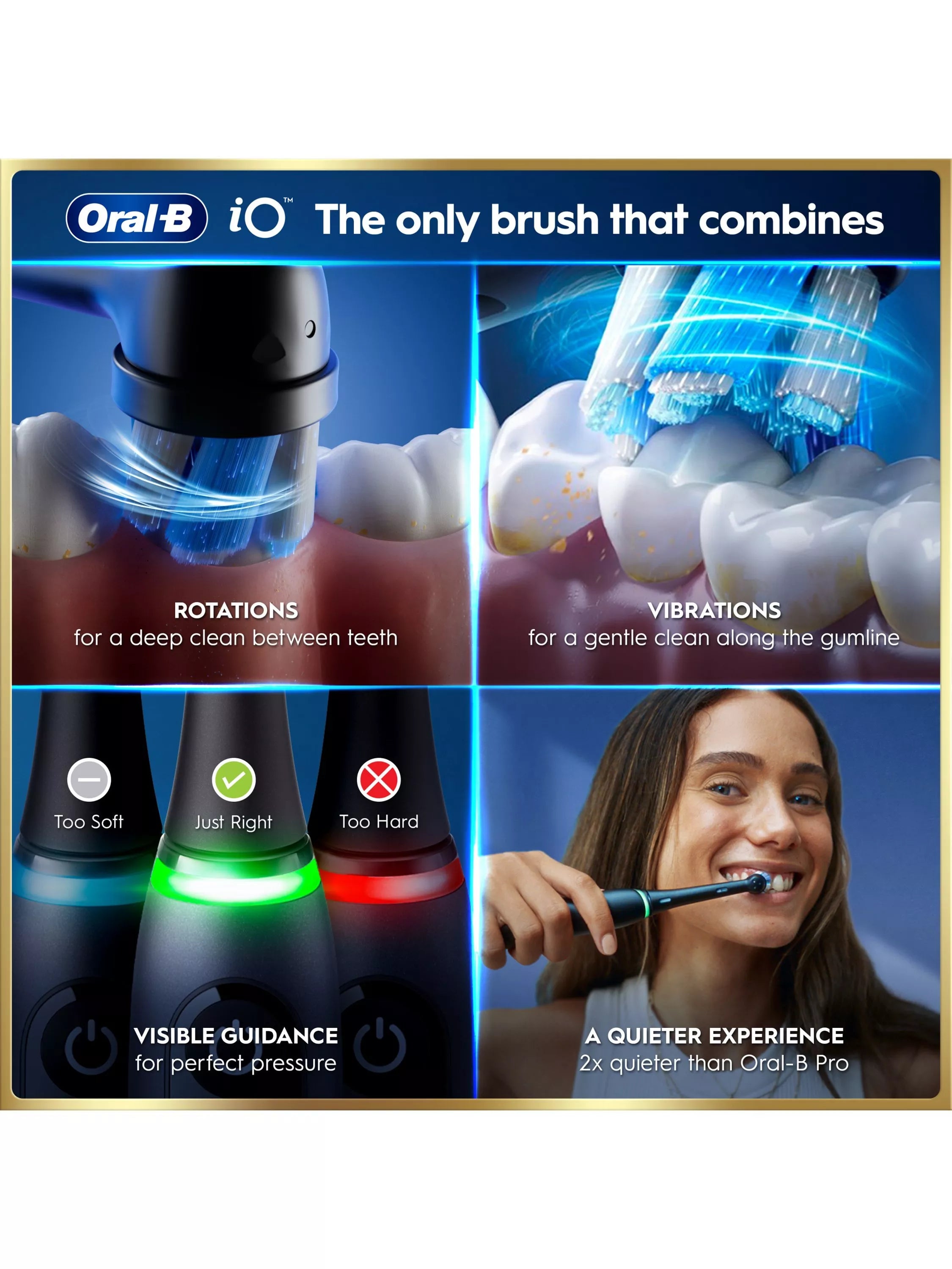 Oral-B iO9 electric toothbrush set, UK version