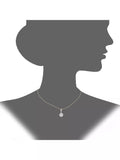 Mogul yellow gold diamond halo pendant, imported from the UK