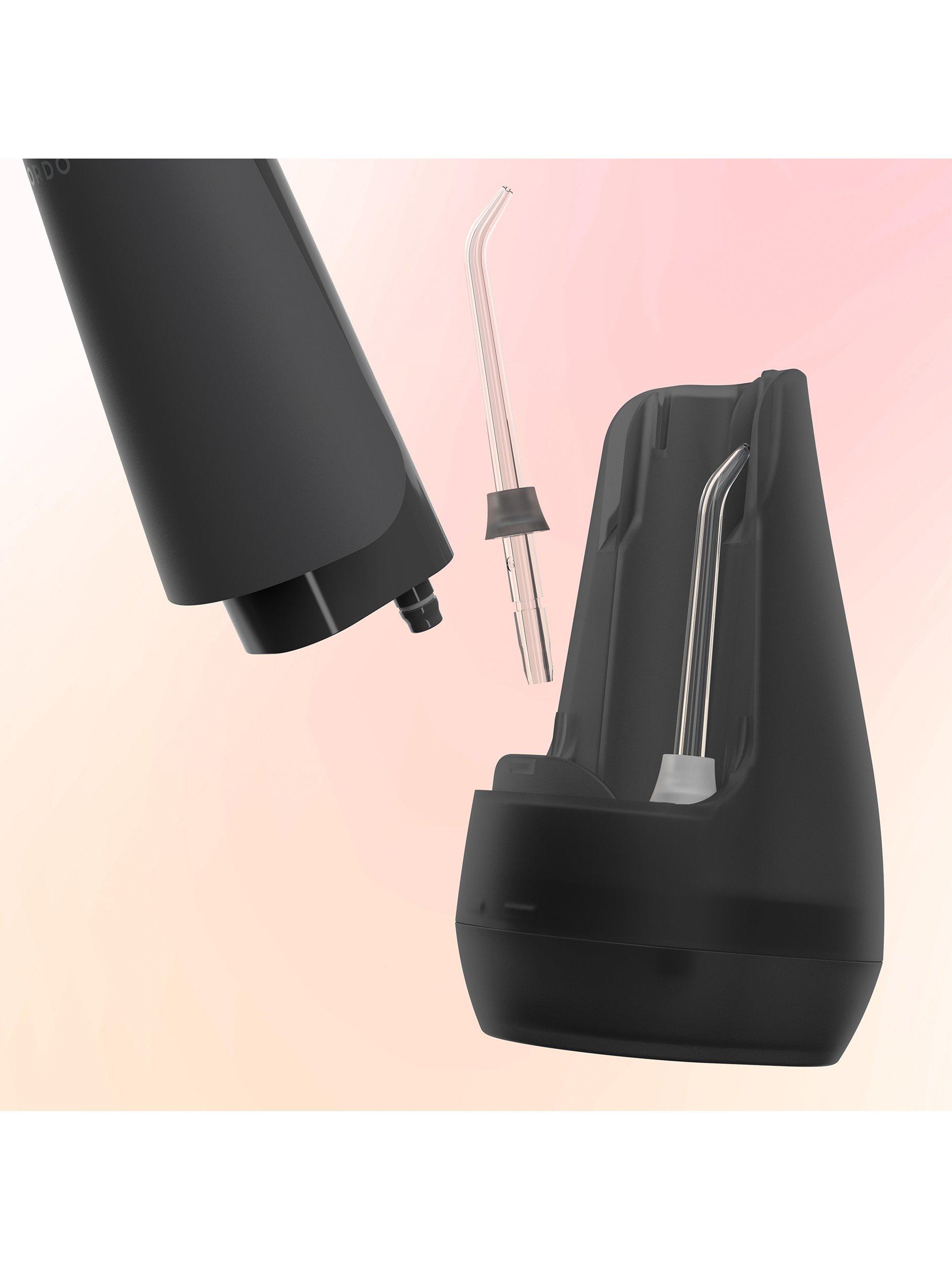 Ordo Sonic Flosser charcoal grey water flosser, imported from the UK