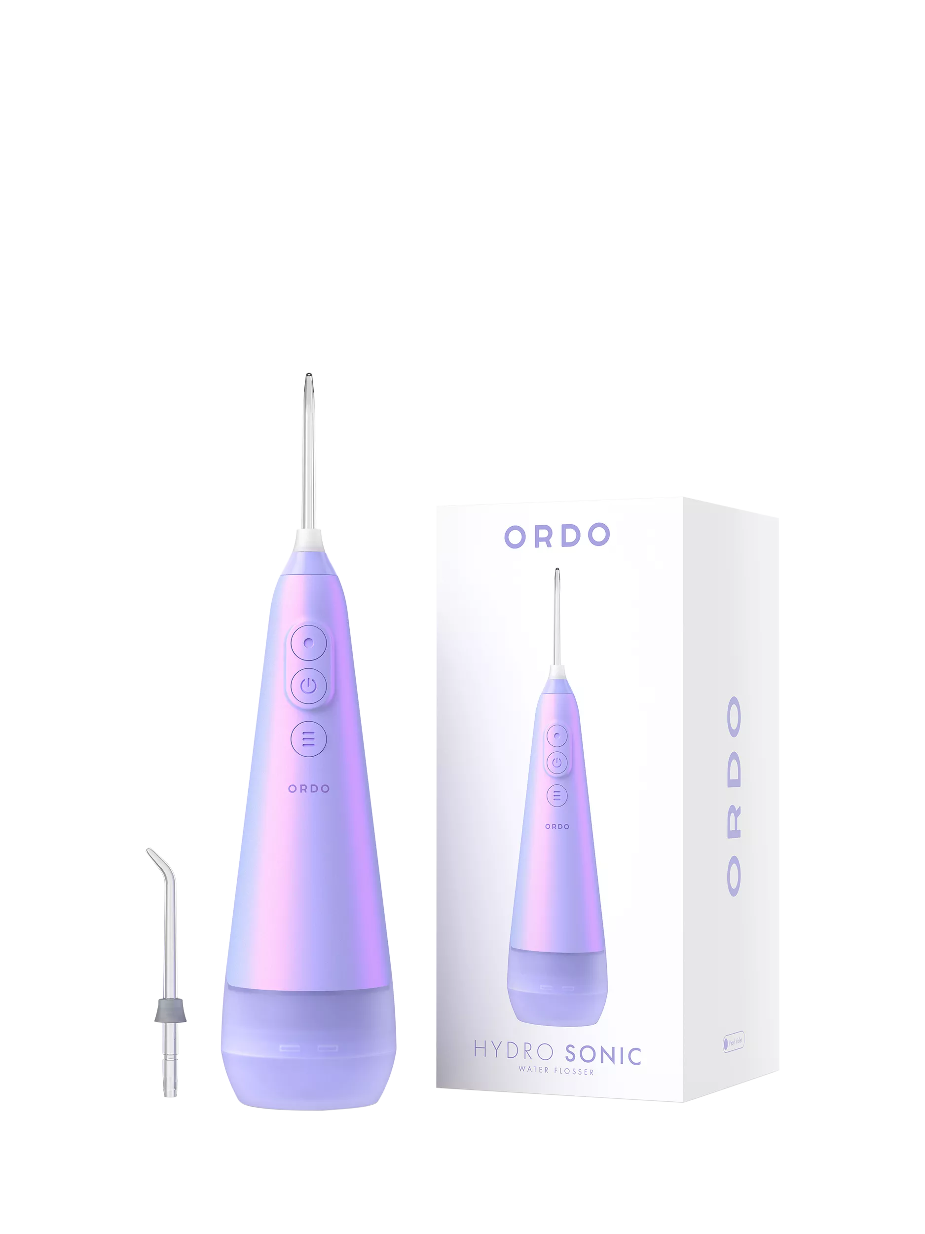Ordo Hydro Sonic Water Flosser Pearl Violet, British product