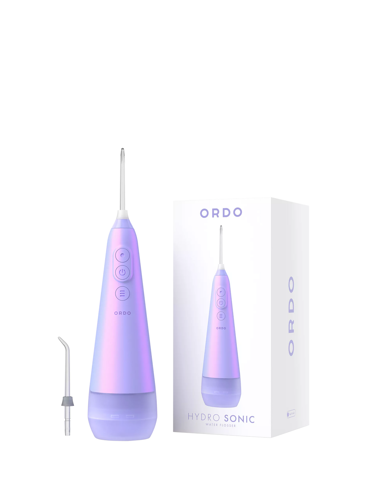 Ordo Hydro Sonic Water Flosser Pearl Violet, British product