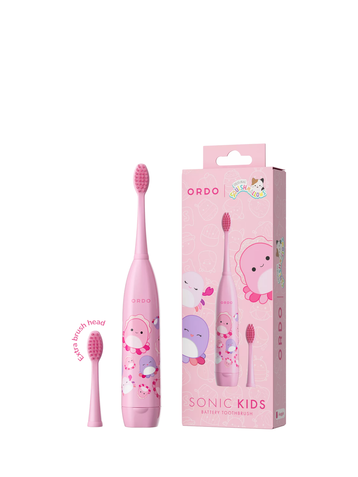 Ordo Squishmallows Sonic Toothbrush Pink (British brand)