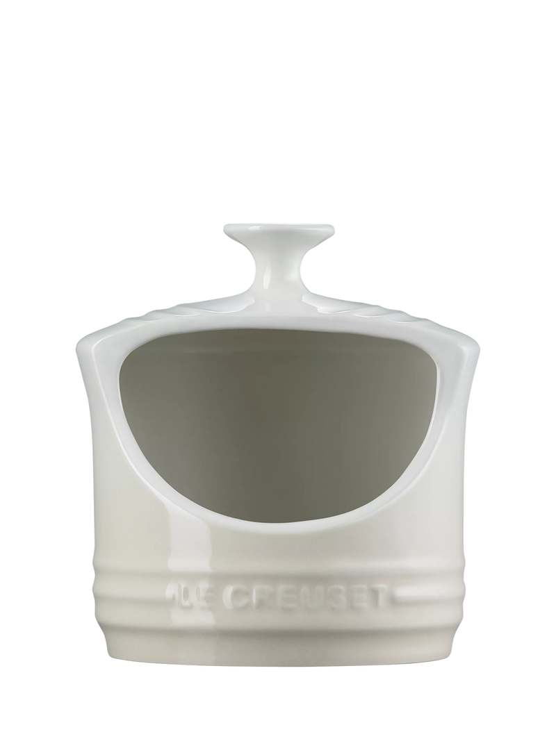 Le Creuset stoneware salt pig in Meringue colour - British product