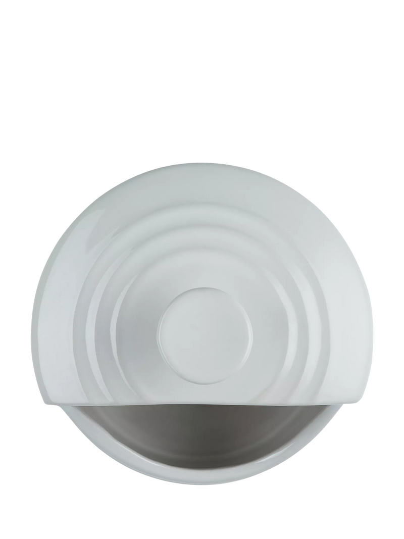 Le Creuset stoneware salt pig in Meringue colour - British product