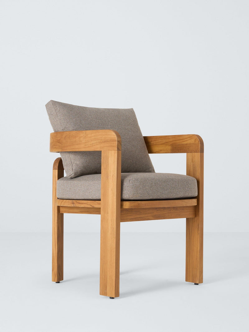 John Lewis Terra teak garden dining chairs set of 2, imported from the UK