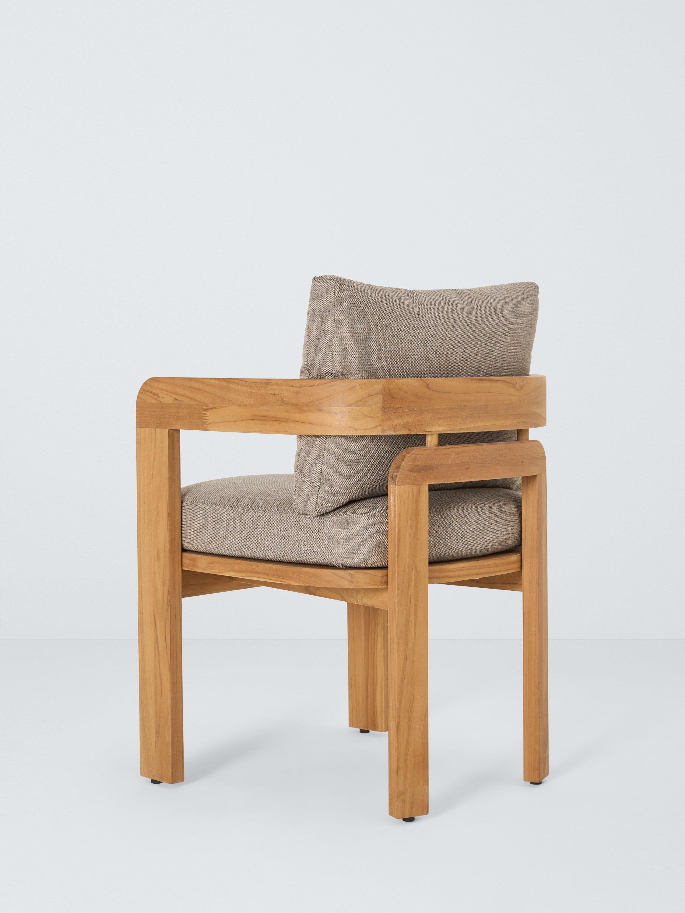 John Lewis Terra teak garden dining chairs set of 2, imported from the UK