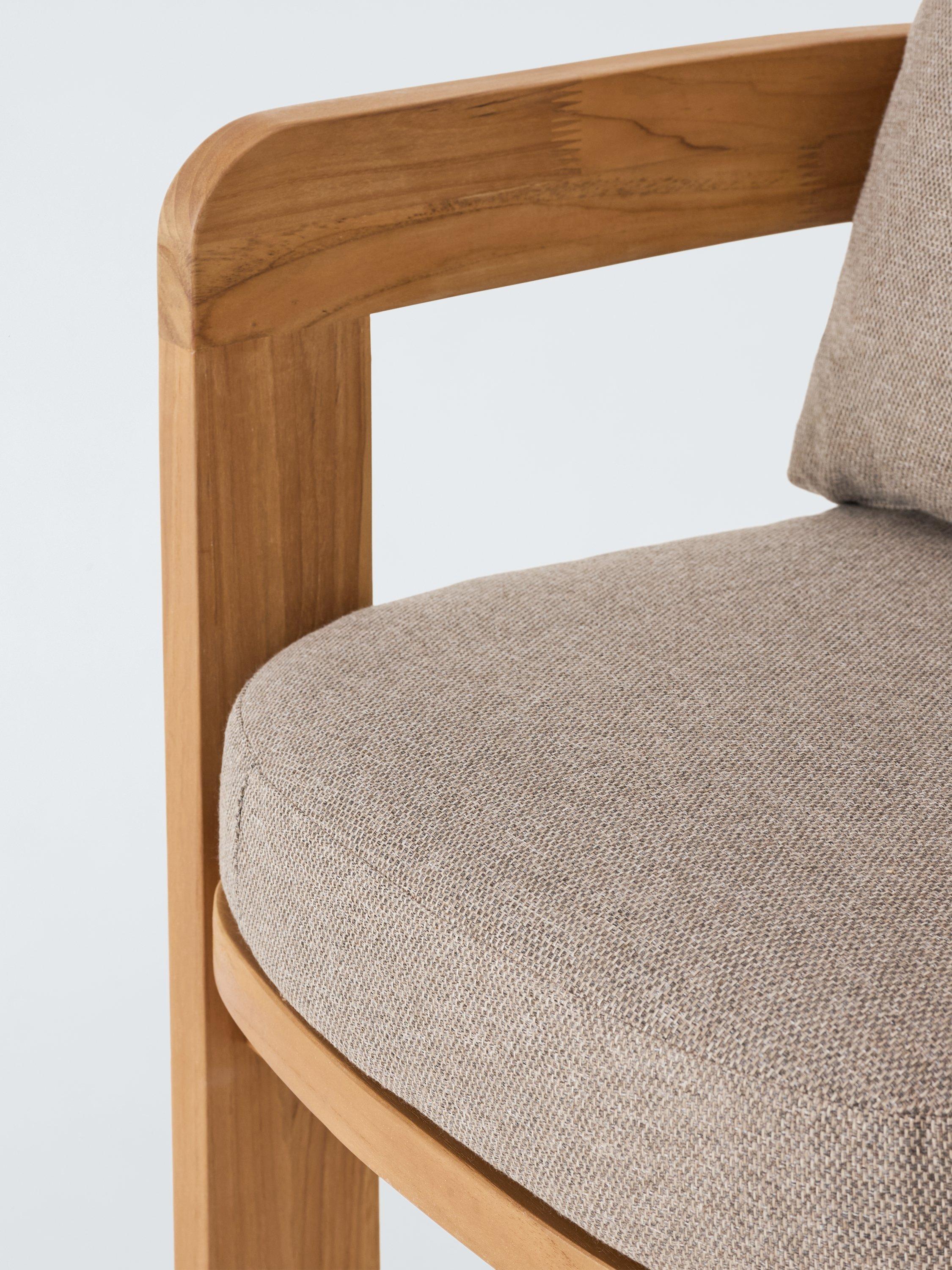 John Lewis Terra teak garden dining chairs set of 2, imported from the UK