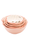Yvonne Ellen shell stoneware measuring cups pink (British brand)
