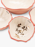 Yvonne Ellen shell stoneware measuring cups pink (British brand)