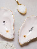 Yvonne Ellen pink oyster pinch pots set of 2 (British brand)