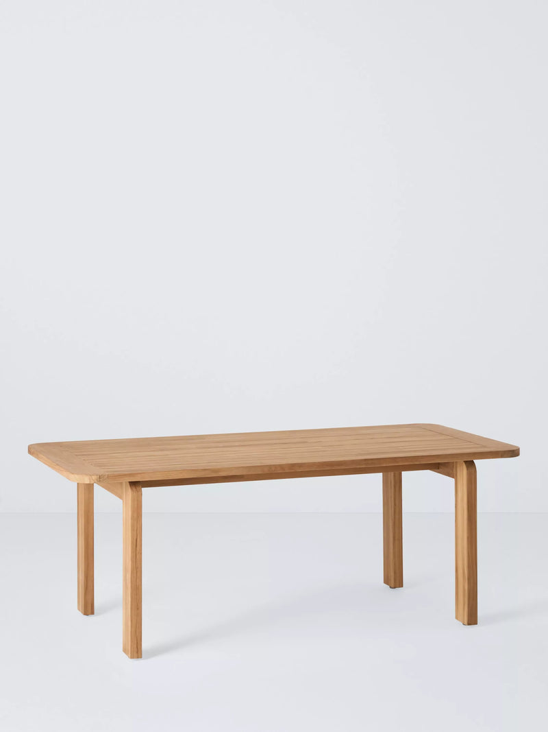 John Lewis Terra teak dining table 201cm, imported from the UK