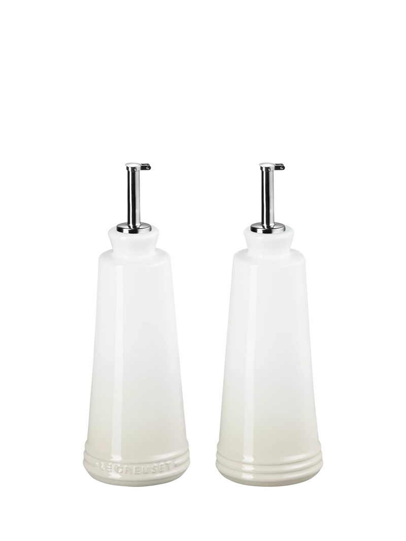 Le Creuset oil vinegar bottles set of 2 330ml, UK version