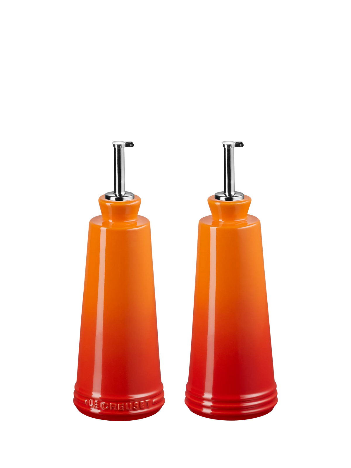 Le Creuset Stoneware Oil & Vinegar Bottles, Set of 2, 330ml