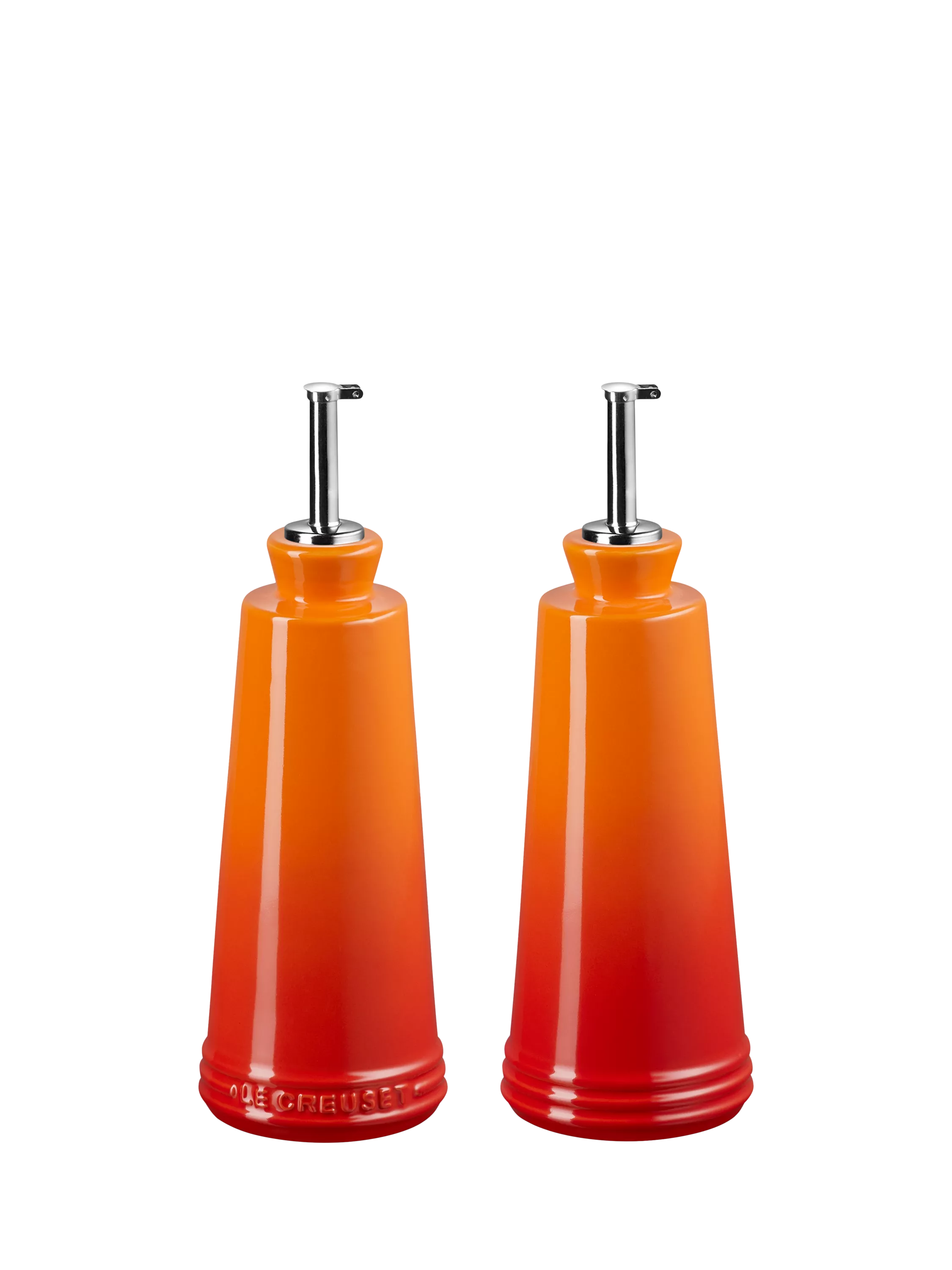 Le Creuset oil vinegar bottles set of 2 330ml, UK version