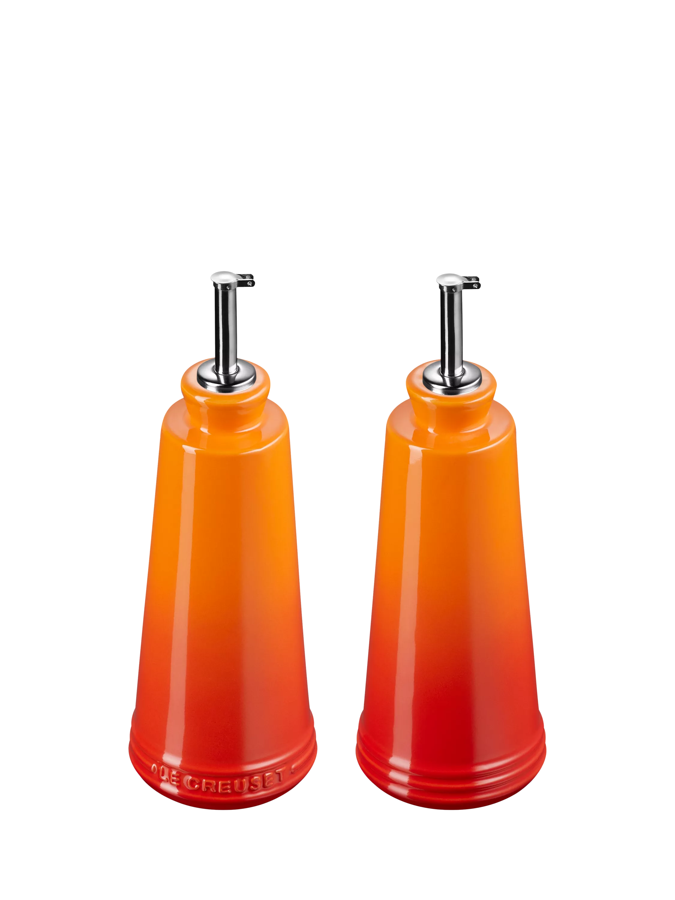 Le Creuset oil vinegar bottles set of 2 330ml, UK version