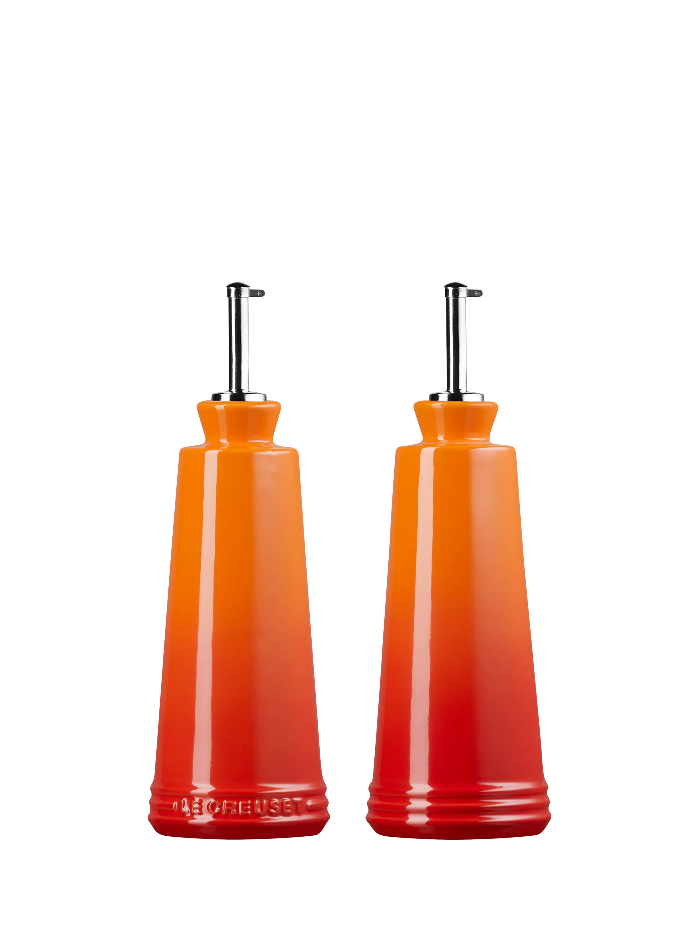 Le Creuset oil vinegar bottles set of 2 330ml, UK version