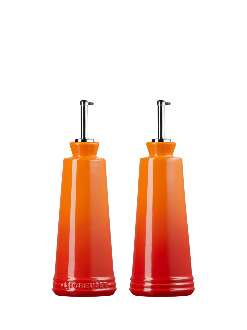 Le Creuset oil vinegar bottles set of 2 330ml, UK version