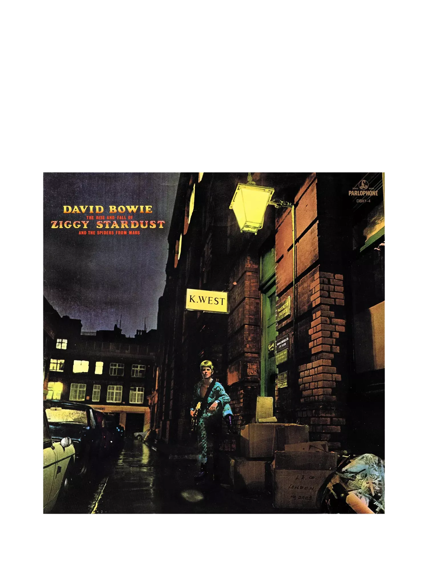 Rough Trade David Bowie Ziggy Stardust LP vinyl album, imported from the UK