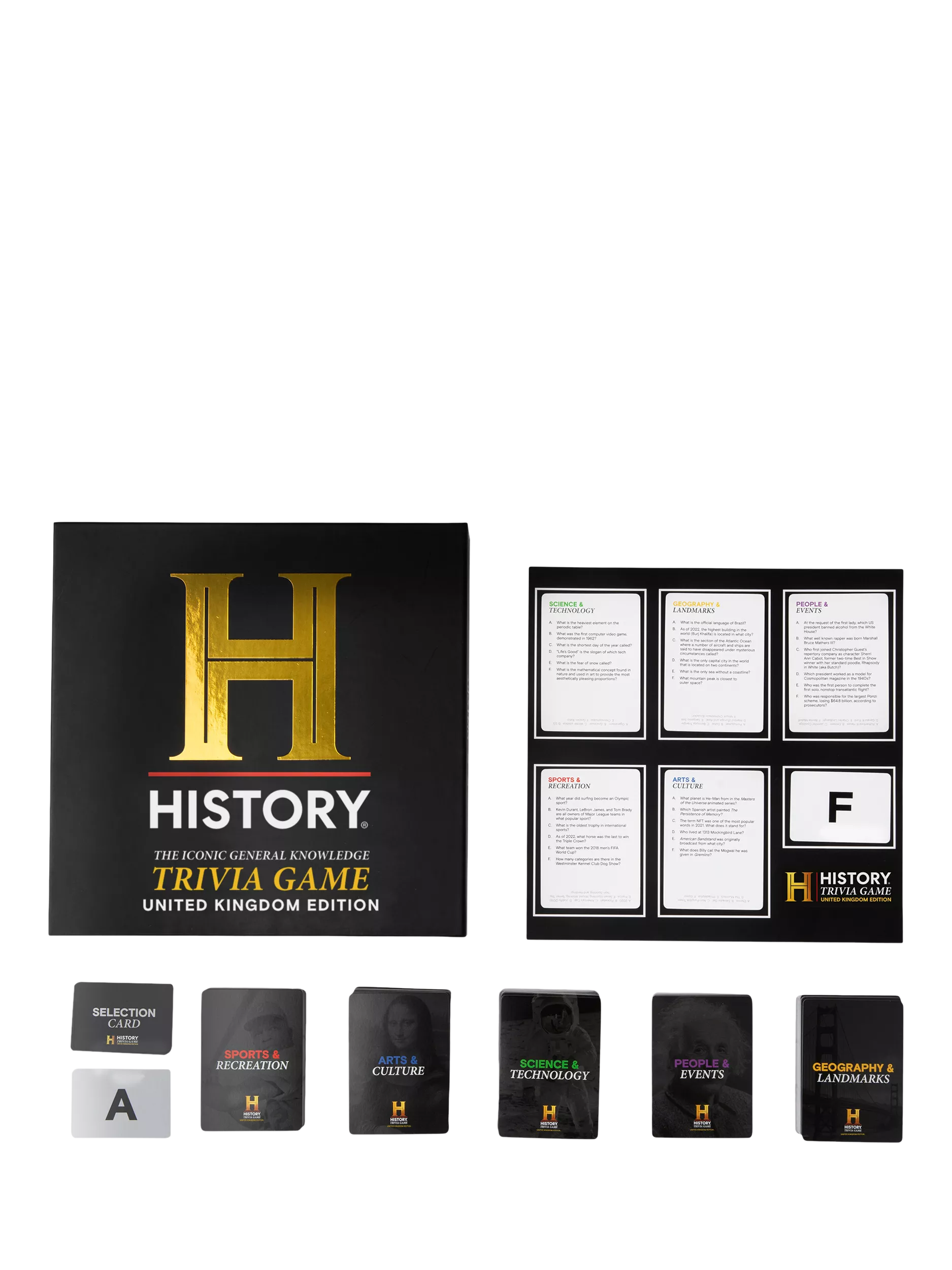John Adams History Trivia Game UK Edition board game (British brand)