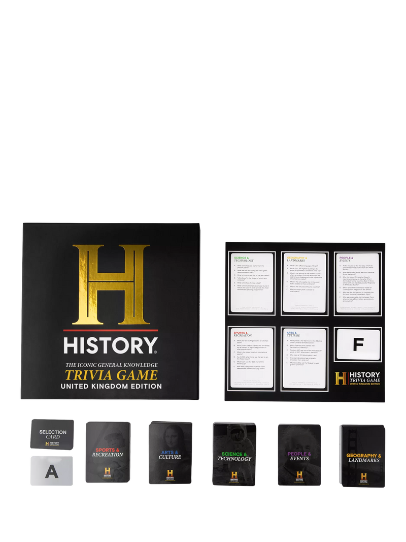 John Adams History Trivia Game UK Edition board game (British brand)