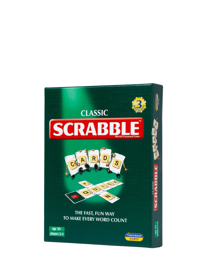 John Adams Classic Scrabble Cards word game - British product