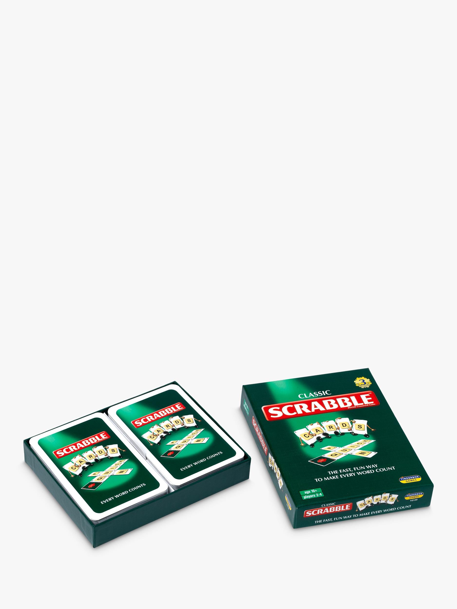 John Adams Classic Scrabble Cards word game - British product